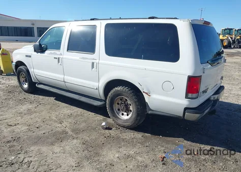 2000 Ford Excursion Xlt z USA, uszkodzony, nr VIN 1FMNU40L6YEC51837